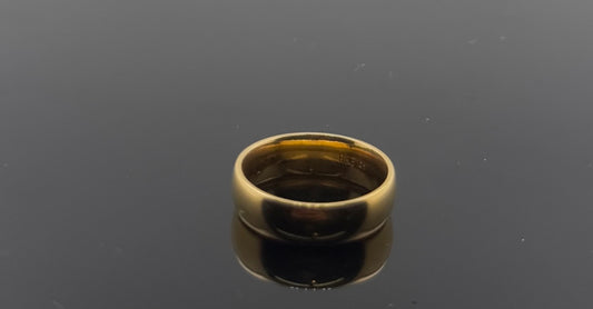 14k Solid Gold Ladies Simple Ring GR1200