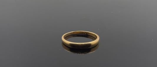 14k Solid Gold Ladies Simple Ring GR1202