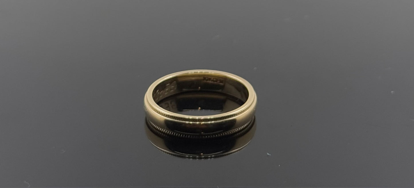 10k Solid Gold Ladies Simple Ring GR1208