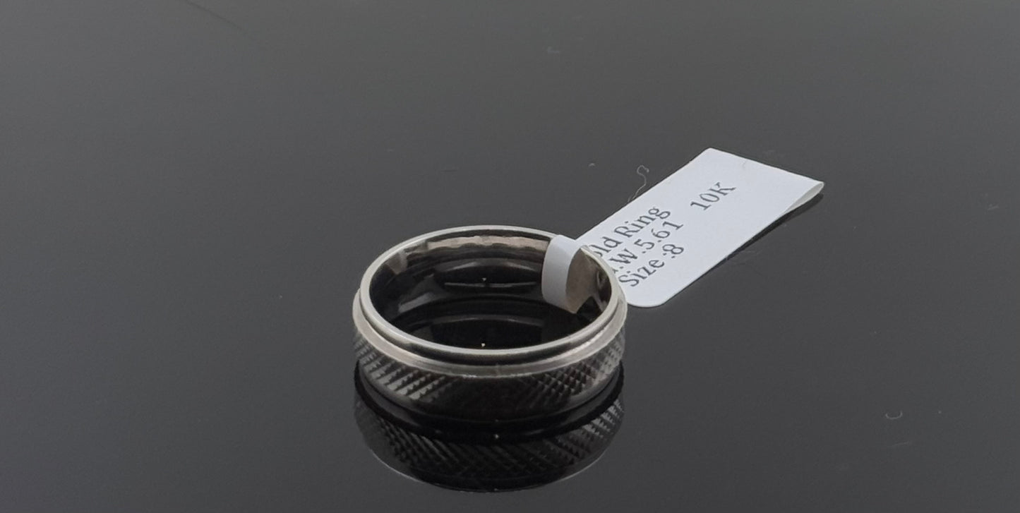 10k Solid Gold Ladies Simple Ring GR1220