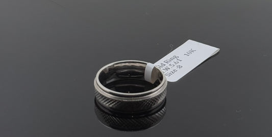 10k Solid Gold Ladies Simple Ring GR1220