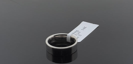 14k Solid Gold Ladies Simple Ring GR1254