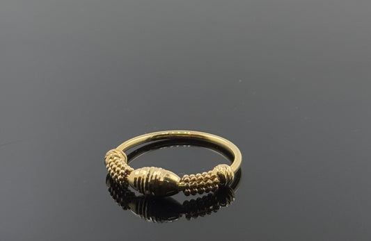 21k Solid Gold Ladies Simple Ring GR1411