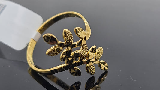 22k Solid Gold Ladies Simple Ring GR15