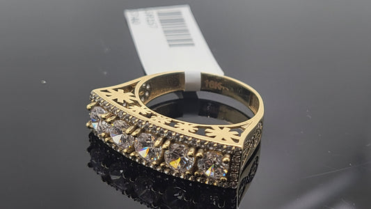 10k Solid Gold Ladies Simple Ring GR157