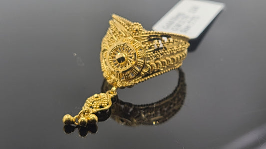 22k Solid Gold Ladies Simple Ring GR171