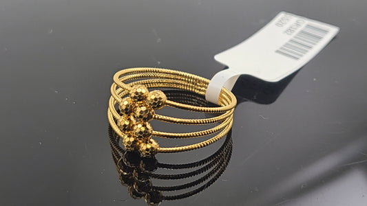 22k Solid Gold Ladies Simple Ring GR182