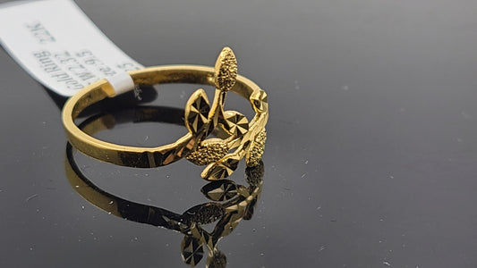 22k Solid Gold Ladies Simple Ring GR31