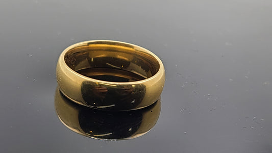 14k Solid Gold Ladies Simple Ring GR367
