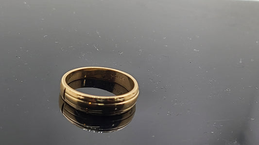 10k Solid Gold Ladies Simple Ring GR369
