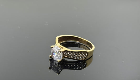 10k Solid Gold Ladies Simple Ring GR397