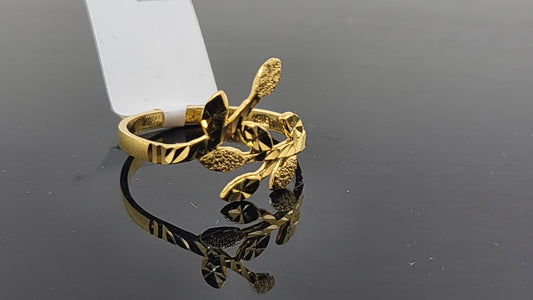 22k Solid Gold Ladies Simple Ring GR5