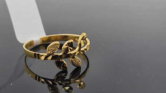 22k Solid Gold Ladies Simple Ring GR58