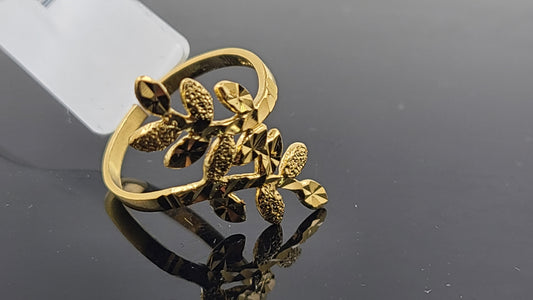 22k Solid Gold Ladies Simple Ring GR6