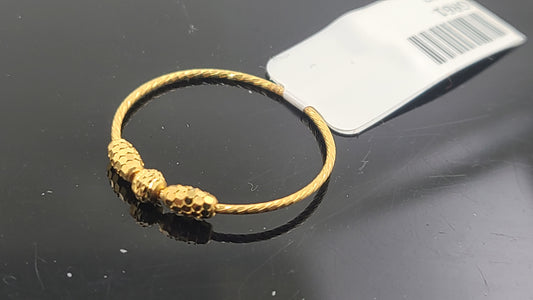 22k Solid Gold Ladies Simple Ring GR61