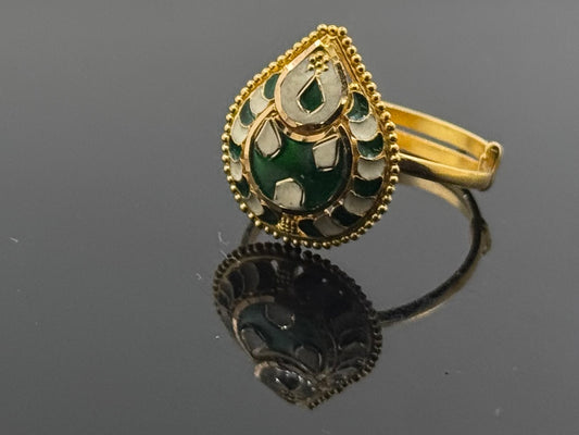 22k Solid Gold Ladies Simple Ring GR615