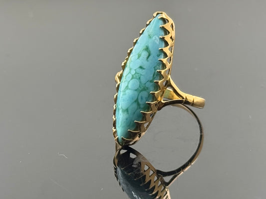 22k Solid Gold Ladies Simple Ring GR405