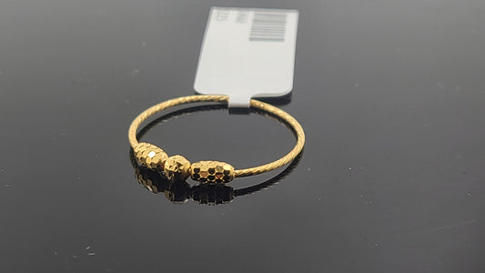 22k Solid Gold Ladies Simple Ring GR68