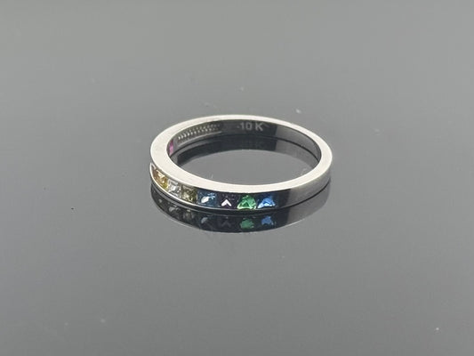 10k Solid Gold Ladies Simple Ring GR687