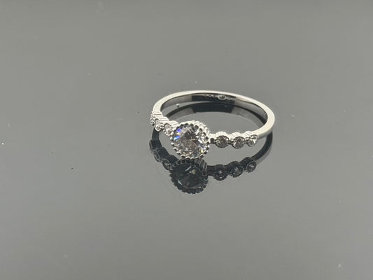 10k Solid Gold Ladies Simple Ring GR688