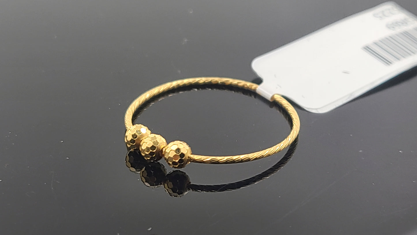 22k Solid Gold Ladies Simple Ring GR69