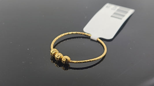 22k Solid Gold Ladies Simple Ring GR73