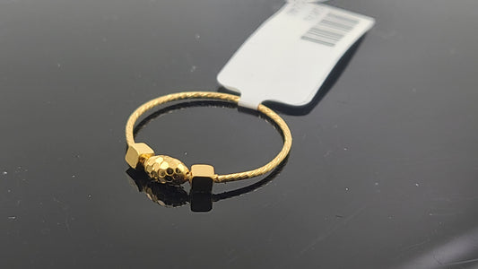22k Solid Gold Ladies Simple Ring GR76