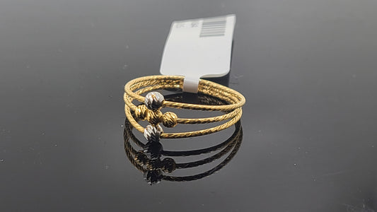 22k Solid Gold Ladies Simple Ring GR84