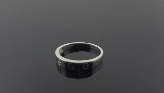 10k Solid Gold Ladies Simple Ring GR998