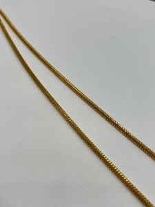 22k Chain with Pendant Mk102 - Royal Dubai Jewellers