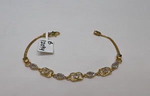 22k Ladies bracelet mk201 - Royal Dubai Jewellers