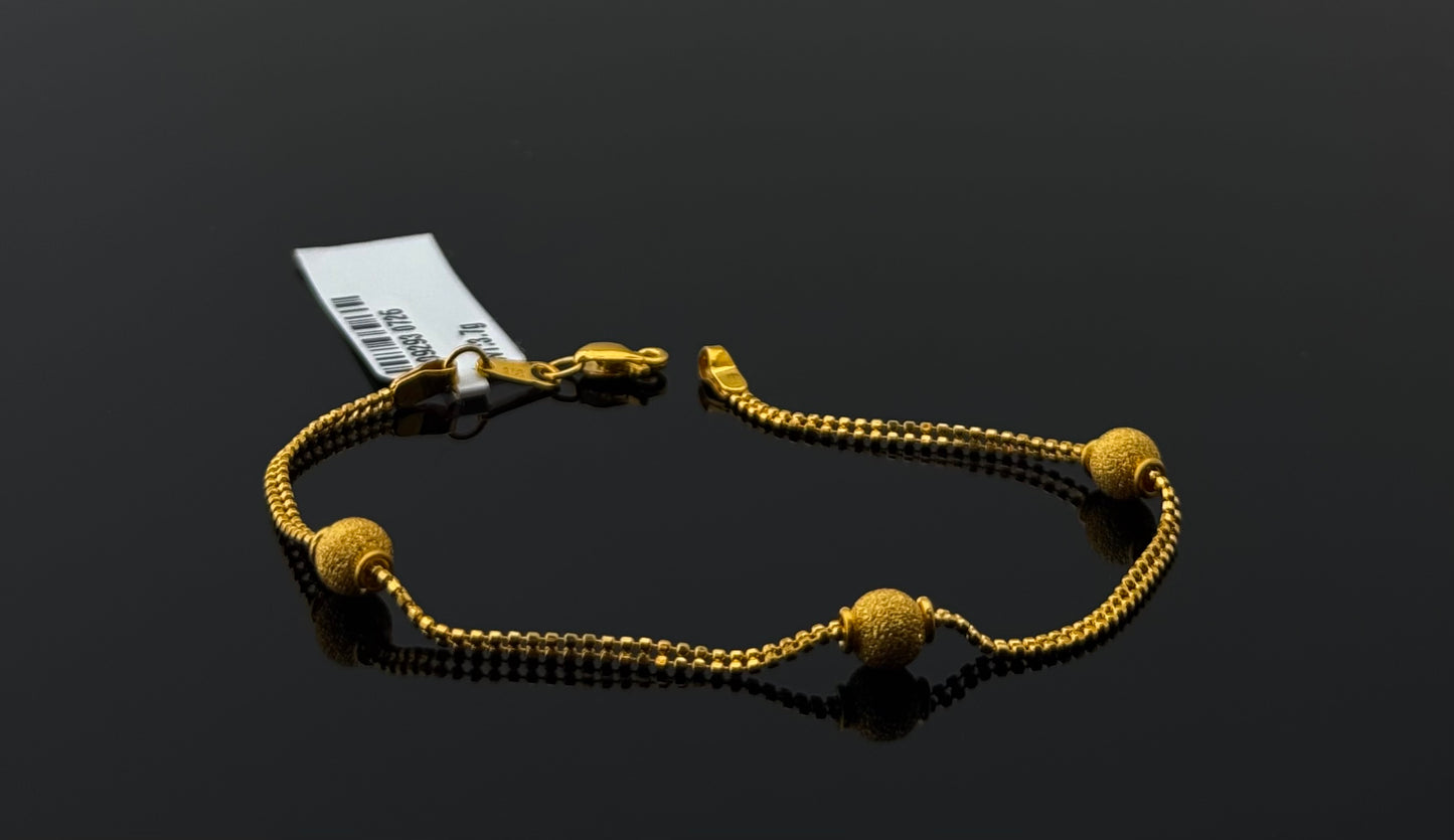 22K Solid Gold Bracelets