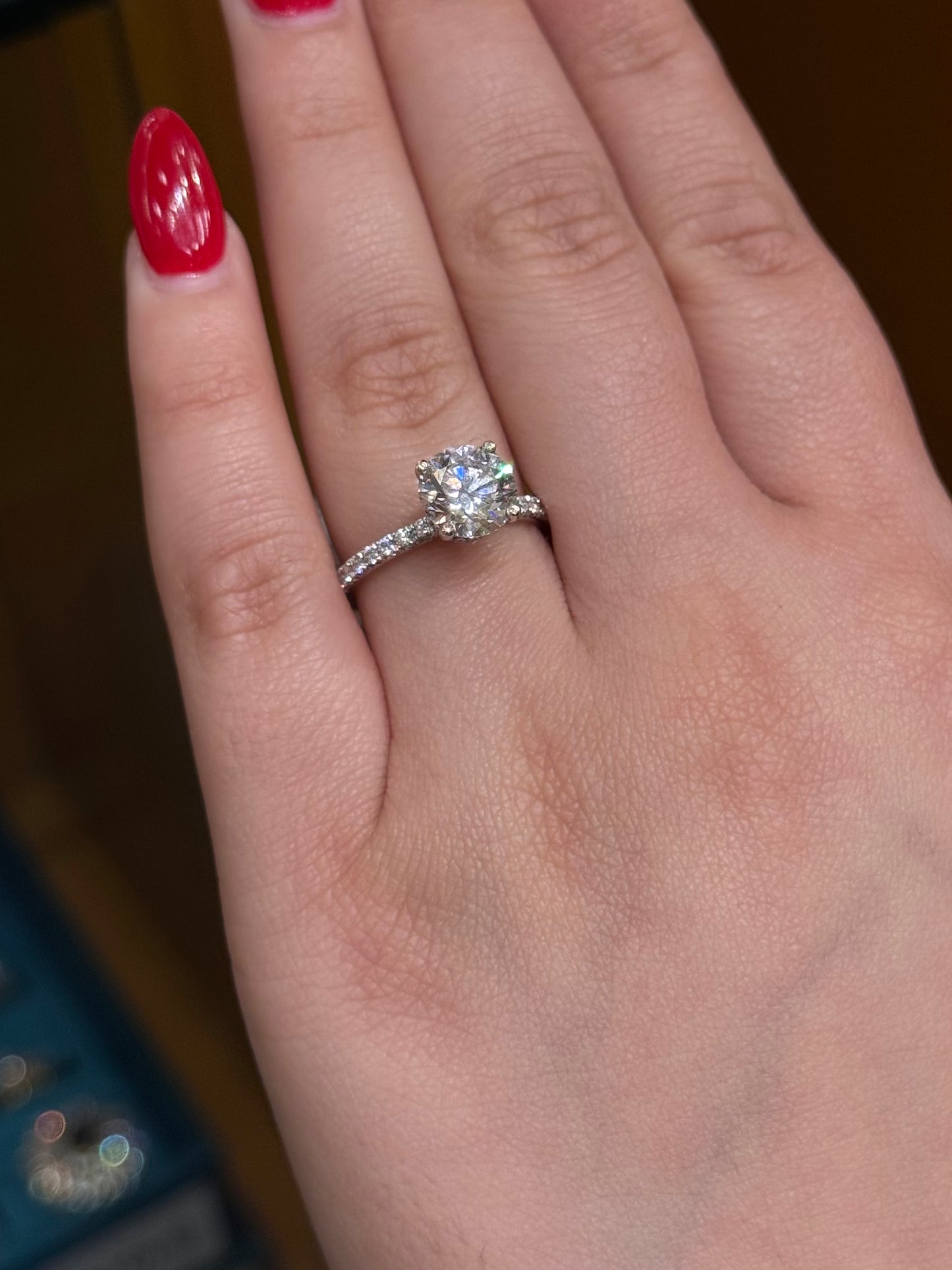 Elegant Cultured Diamond Ring LR2