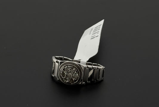 Natural Diamond Men Signet Ring DR369