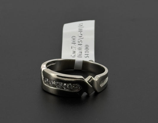 Natural Diamond Men Band DR380