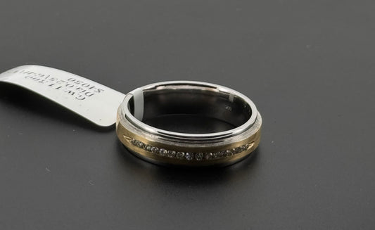 Natural Diamond Men Band DR445