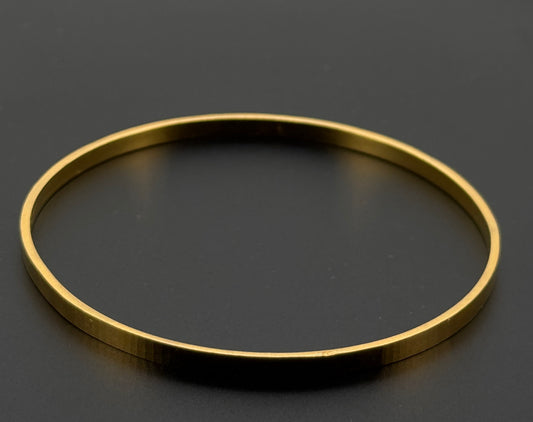 22k Solid Gold Equisite Two Tone Bangles BG25