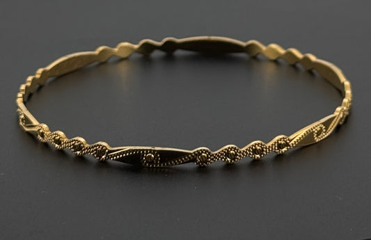 22k Solid Gold Equisite Bangles BG74