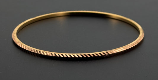 22k Solid Gold Equisite Bangles BG82