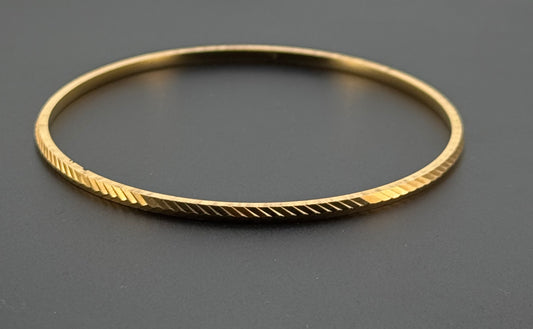 22k Solid Gold Equisite Bangles BG79