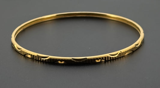 22k Solid Gold Equisite Bangles BG90