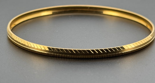 22k Solid Gold Equisite Bangles BG108
