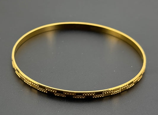 22k Solid Gold Equisite Bangles BG109