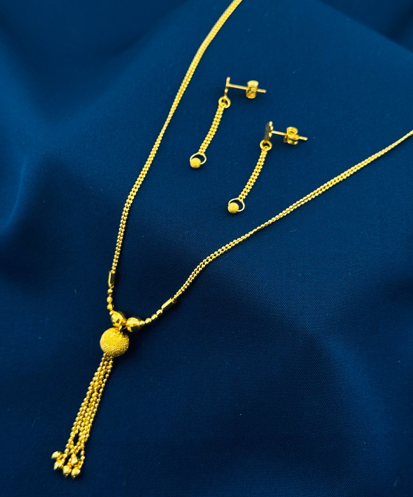 22k Solid Gold Ladies Set LS117