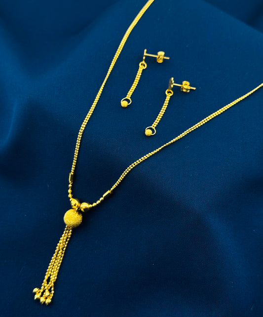 22k Solid Gold Ladies Set LS117