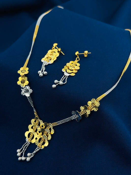22k Solid Gold Ladies Set LS131