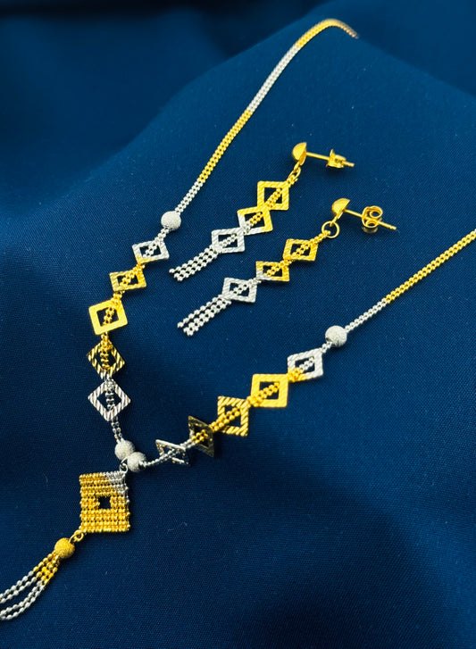 22k Solid Gold Ladies Set LS132