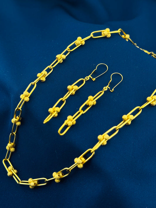 21k Solid Gold Ladies Set LS134