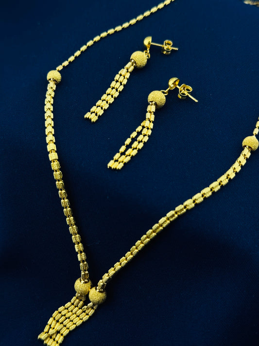 22k Solid Gold Ladies Set LS135