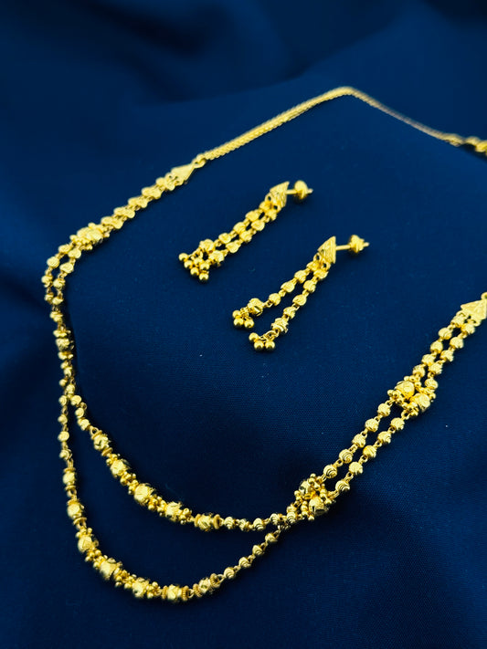 22k Solid Gold Ladies Set LS140